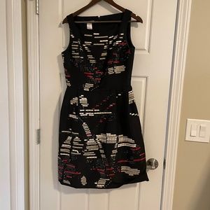 Oscar De La Renta Silk Beaded Dress